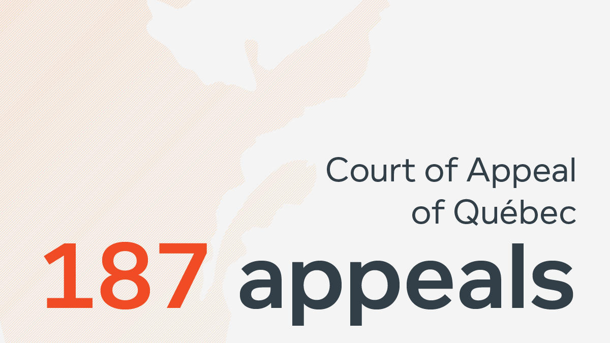 Quebec - 187 appeals