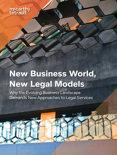 New Business World, New Legal Models Cover Image