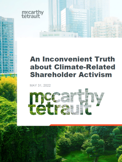 An inconvenient truth about climate-related shareholder activism